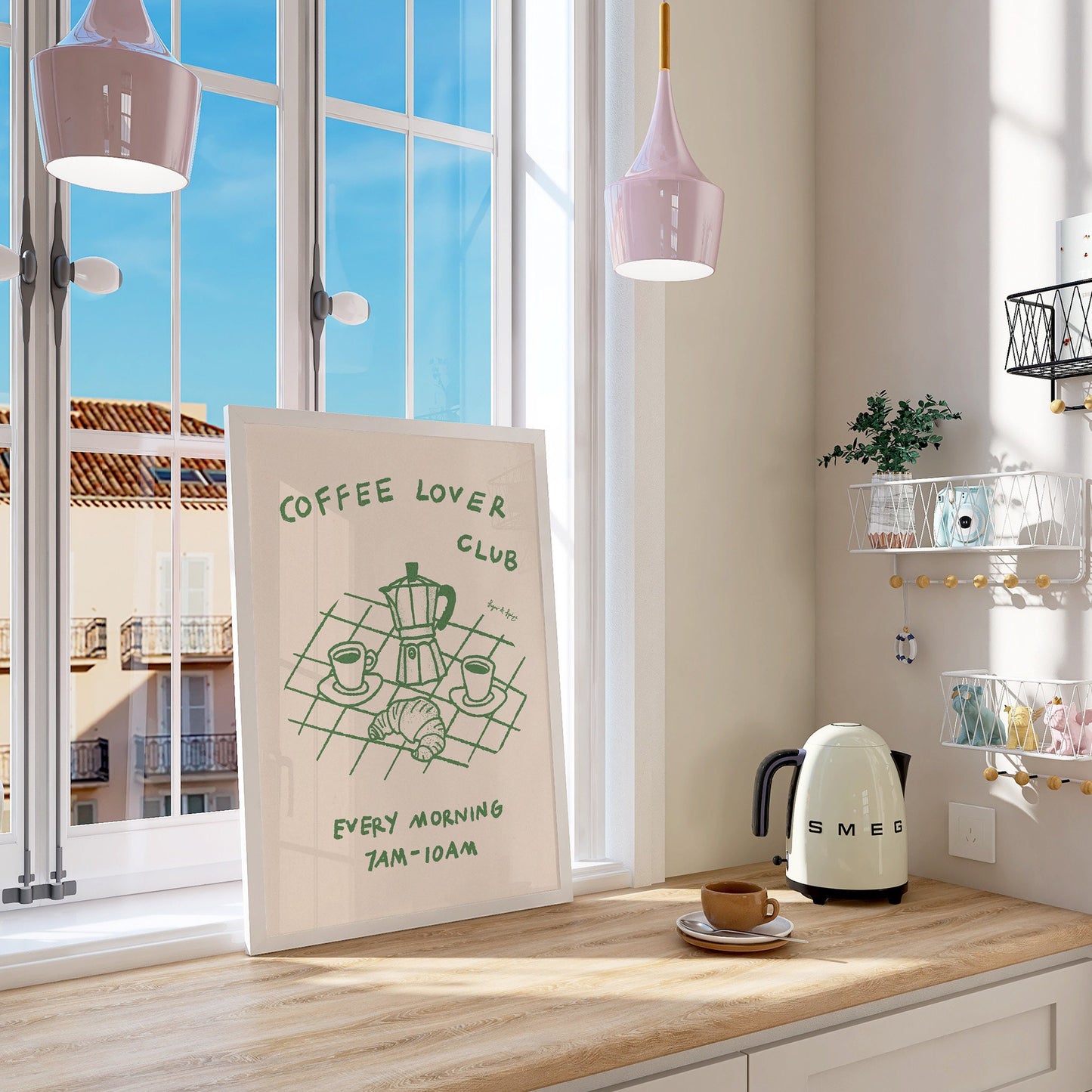 Coffee Lover Club Print
