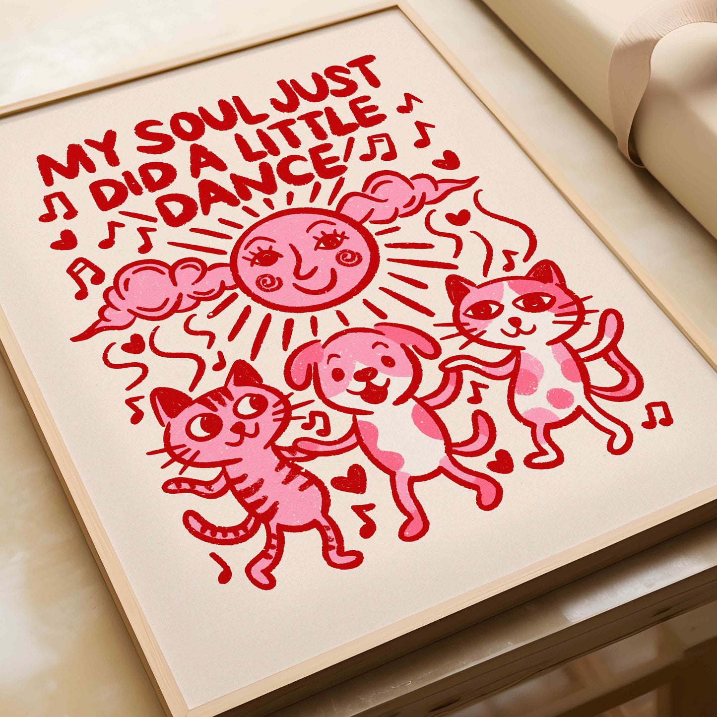 My Soul Just Did A Little Dance Print