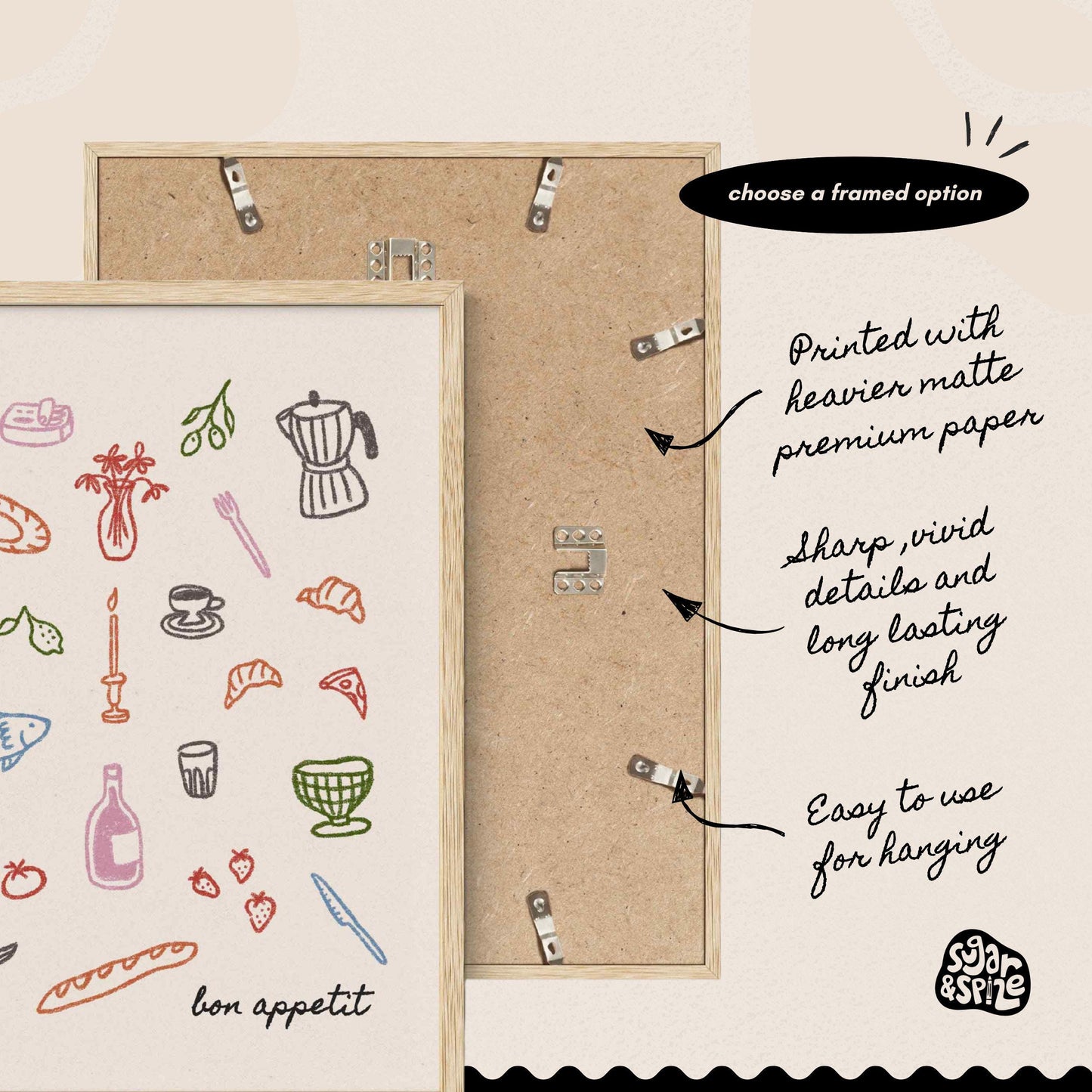 Bon Appetit Dinner Party Print
