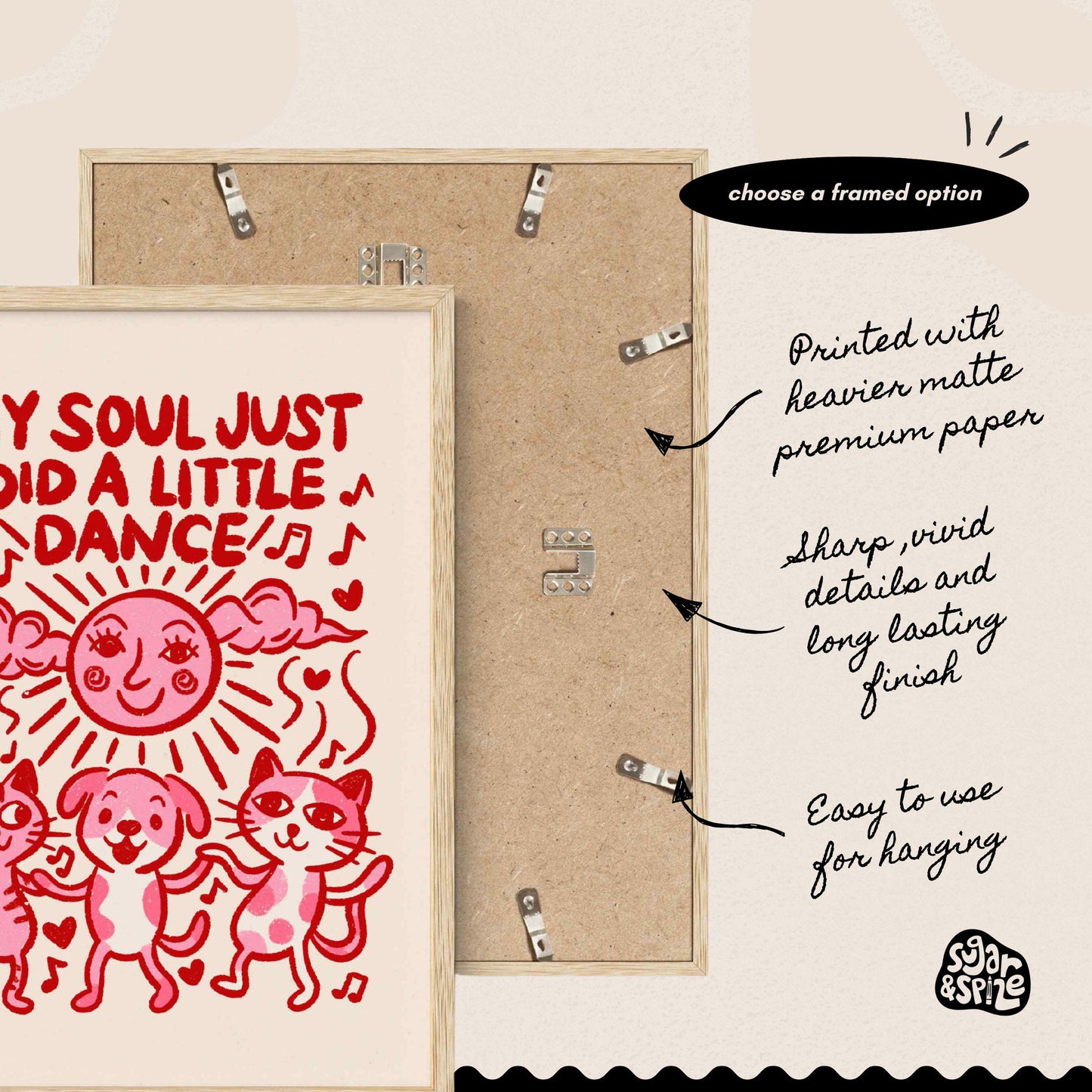 My Soul Just Did A Little Dance Print