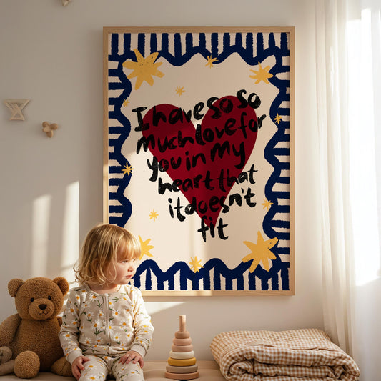 Love You So Much Print