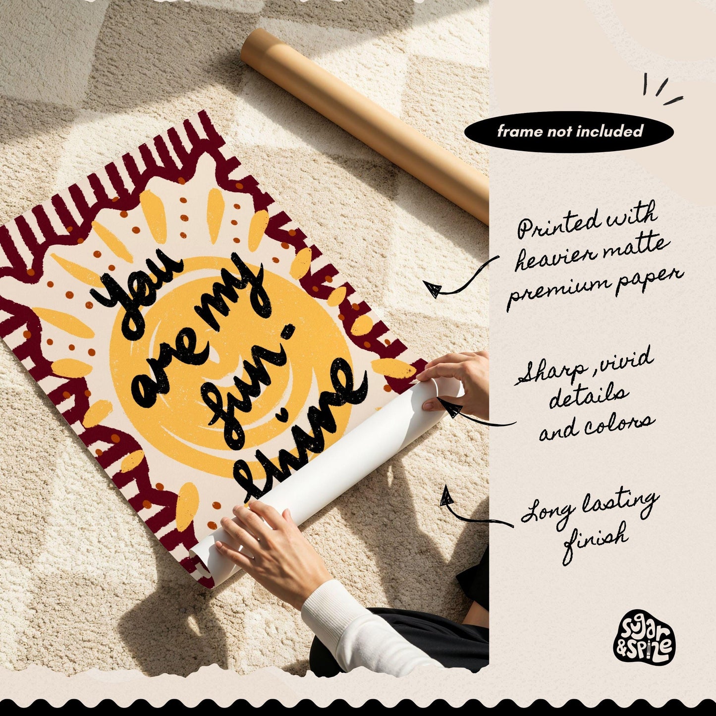 You Are My Sunshine Print