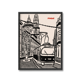 Prague Retro Print