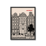 Amsterdam City Print