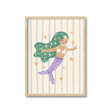 Mermaid Stars Print