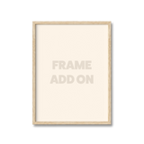 Add On: Wood Oak Frame in Natural