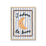 J'adore La Lune Print