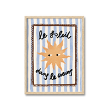 Le Soleil Dans Le Coeur Print