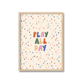 Play All Day Stars Print