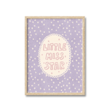 Little Miss Star Print