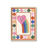 Shooting Heart Print