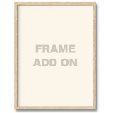 Add On: Wood Oak Frame in Natural