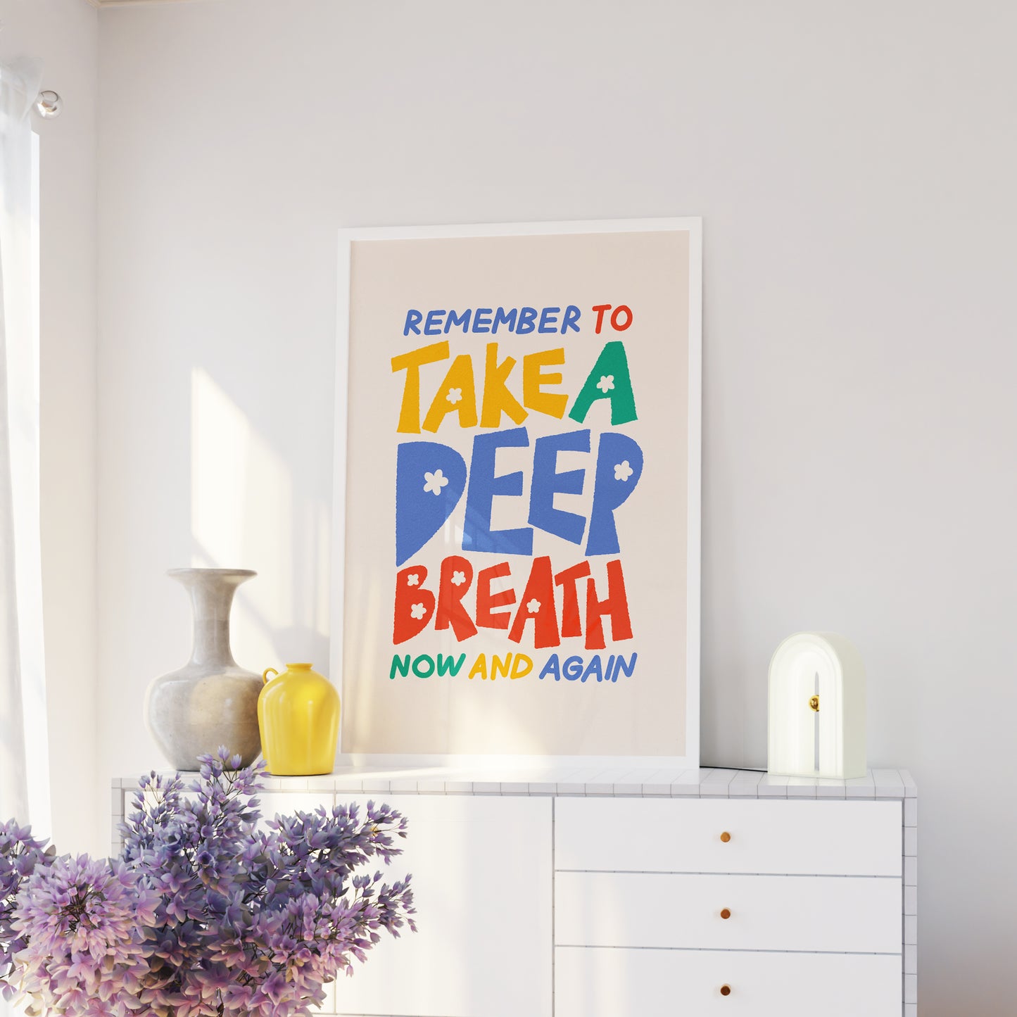 Take A Deep Breath Print