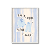 Early Nights Fresh Pyjamas Print