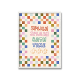 Splish Splash Bath Print
