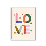 Love Colorful Print