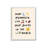 How Wonderful Life Is Print