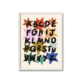 ABCs Colorful Print