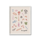 Bon Appetit Print