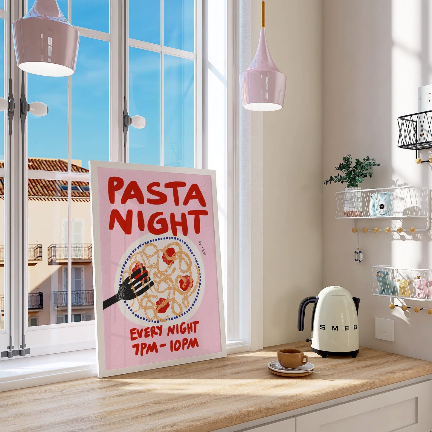 Pasta Night Print