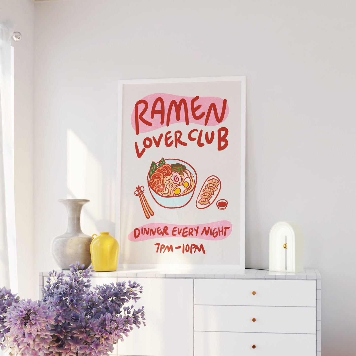 Ramen Lover Club Print