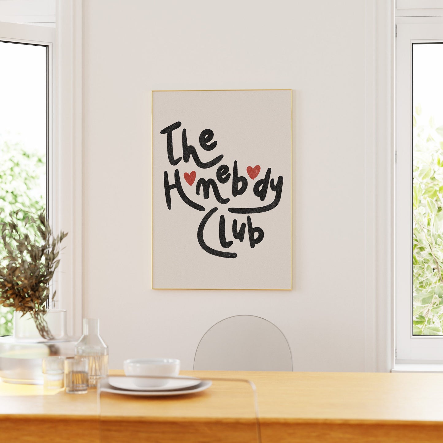 The Homebody Club Print