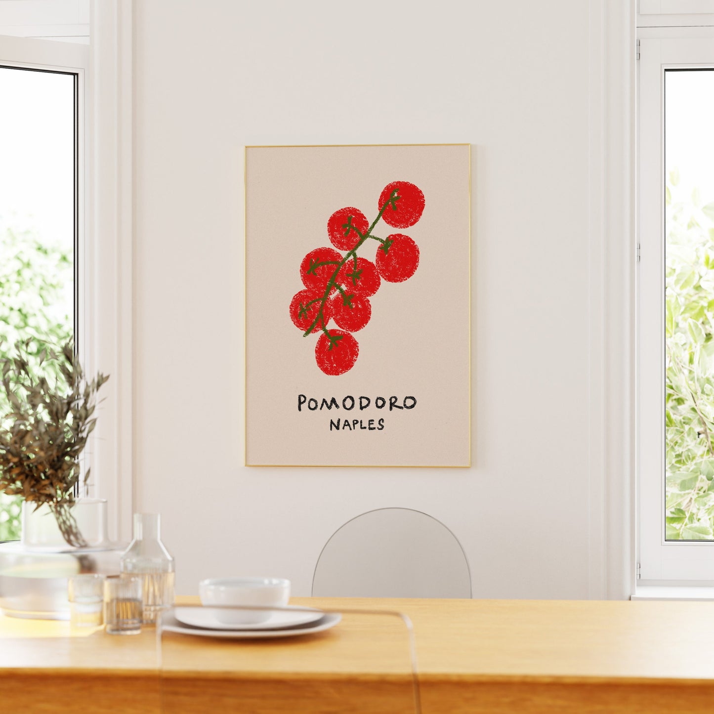 Pomodoro Tomato Print