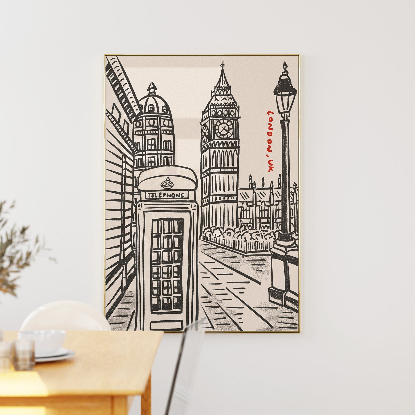 London City UK Print