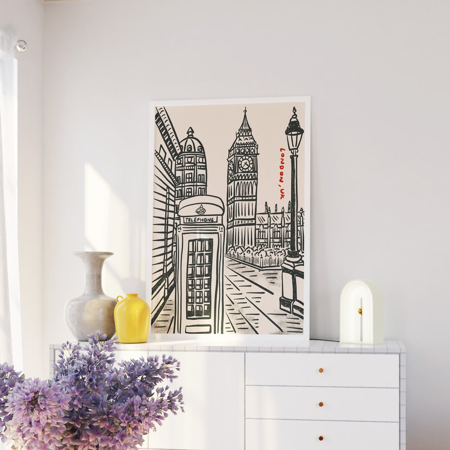 London City UK Print