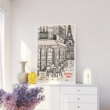 Paris City Cafe Print