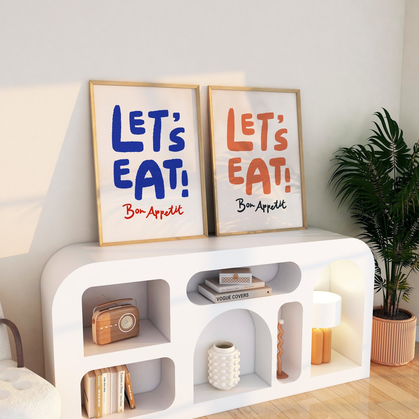 Let's Eat Bon Appetit Print