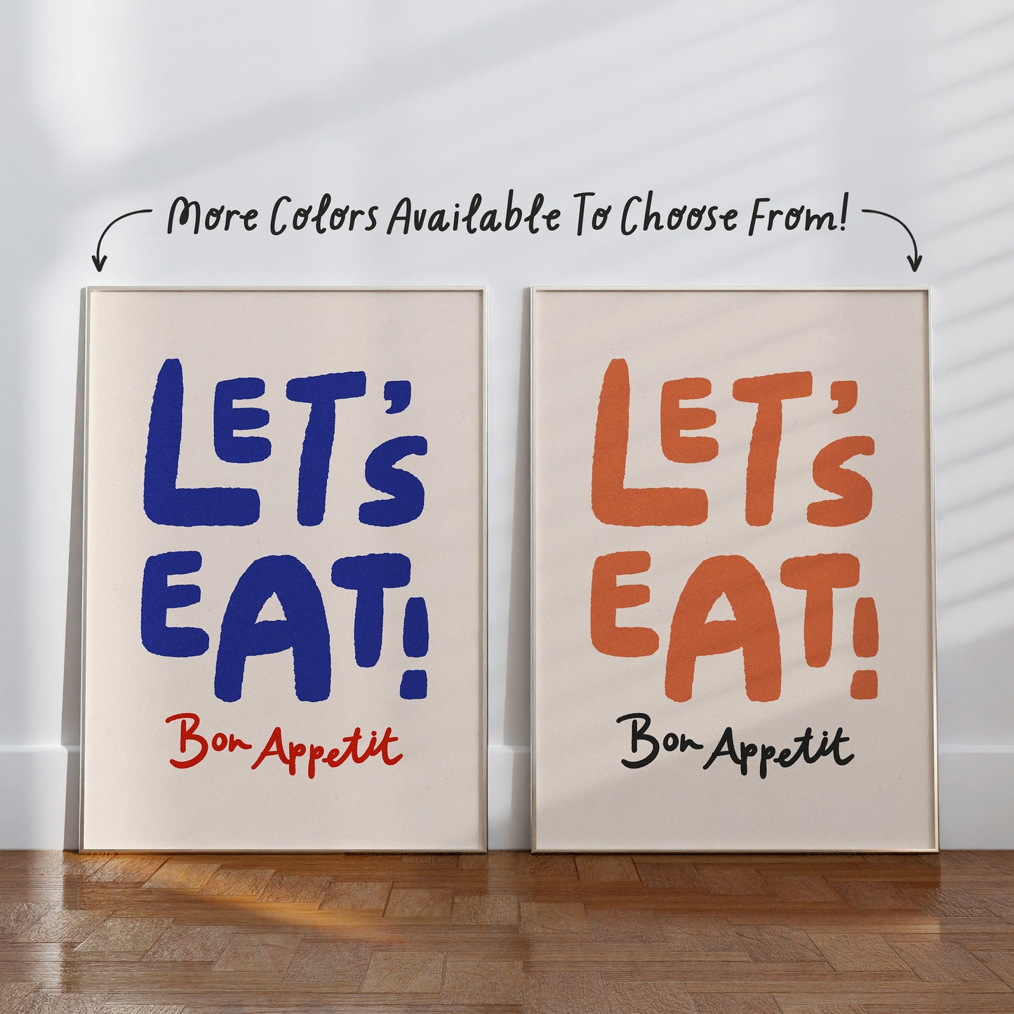 Let's Eat Bon Appetit Print