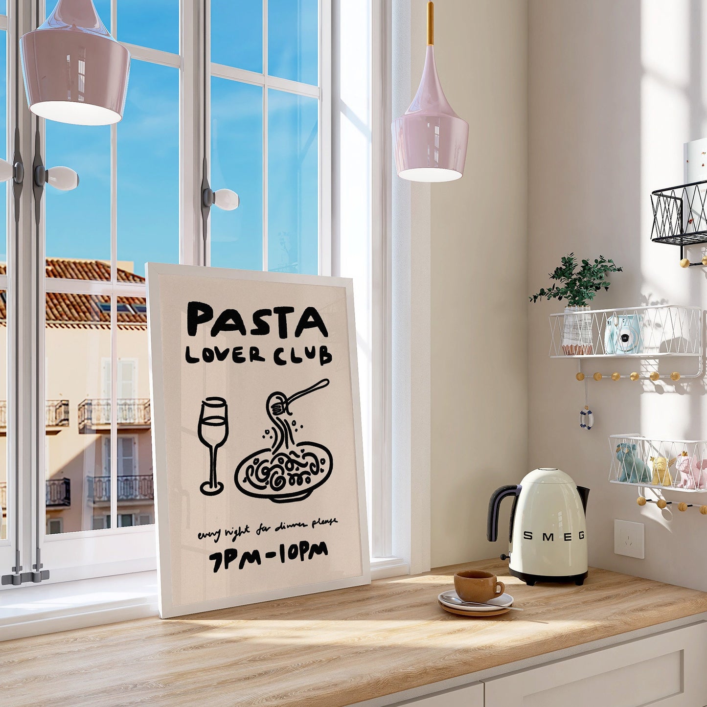 Pasta Lover Club Print