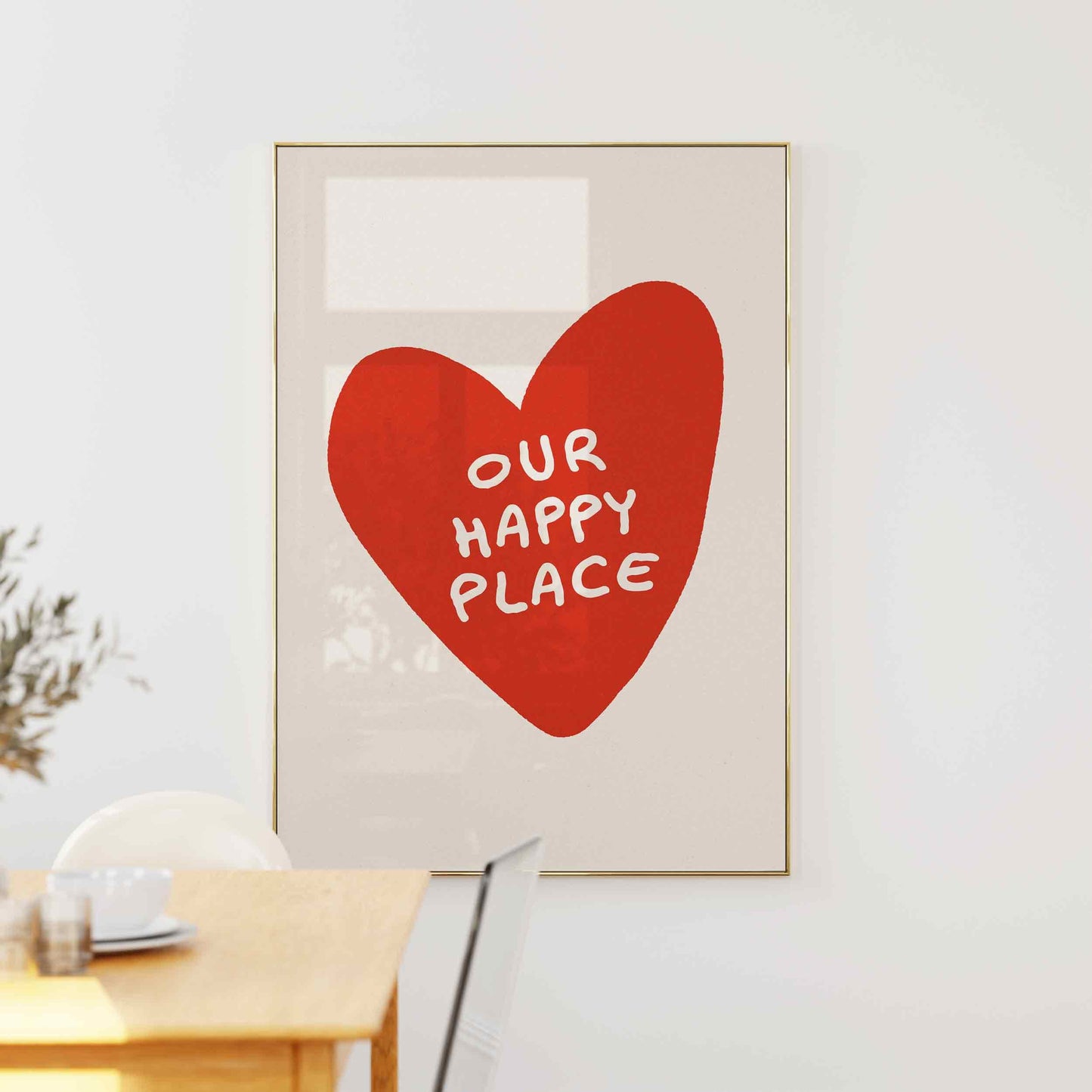 Our Happy Place Print