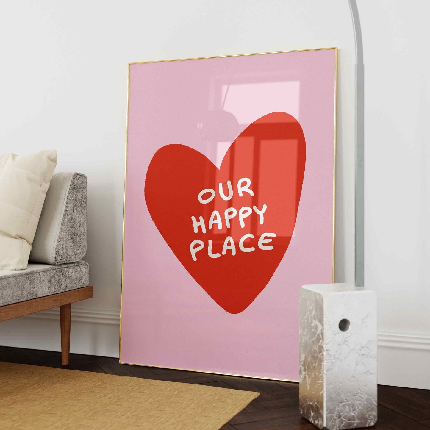 Our Happy Place Print