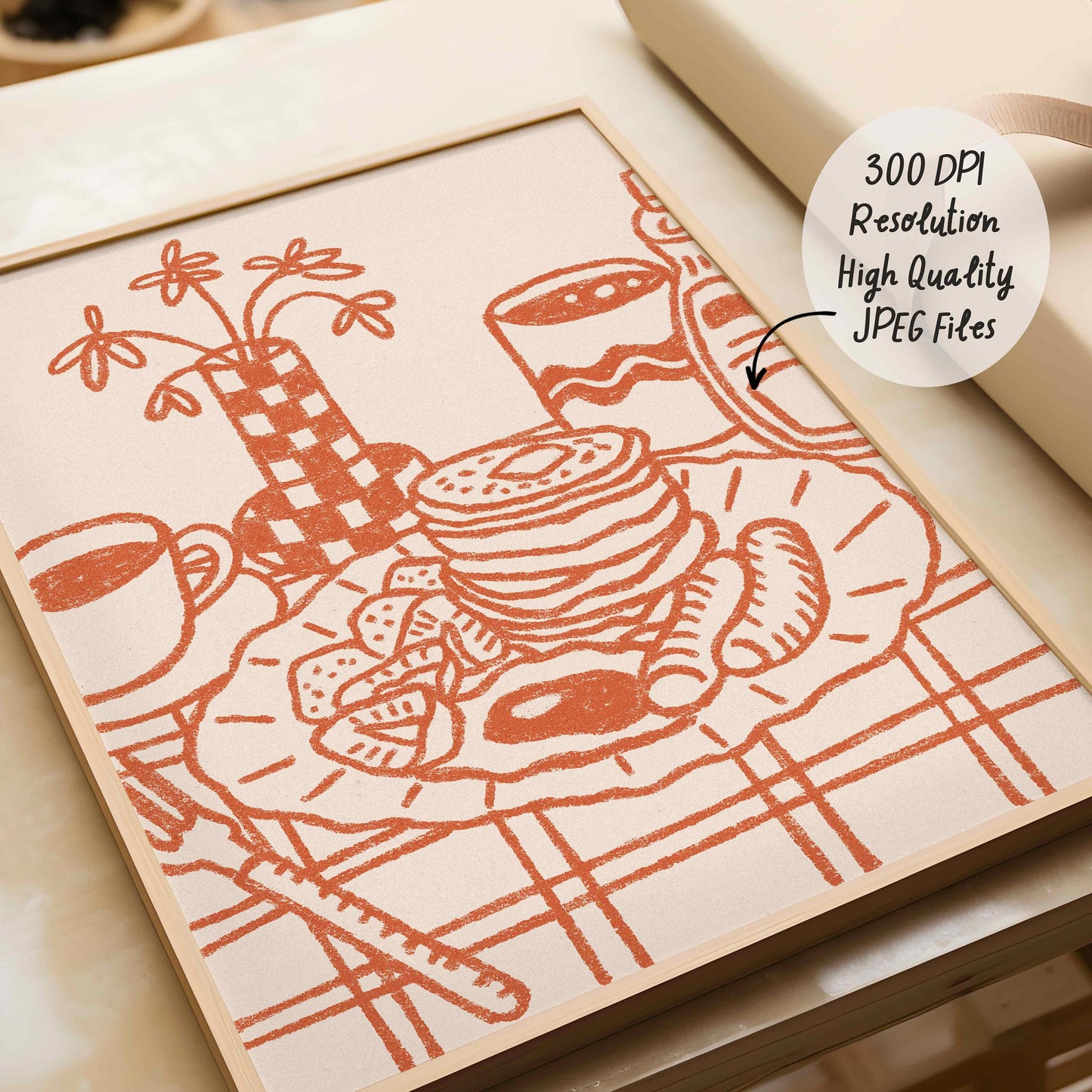 Pancake Breakfast Print