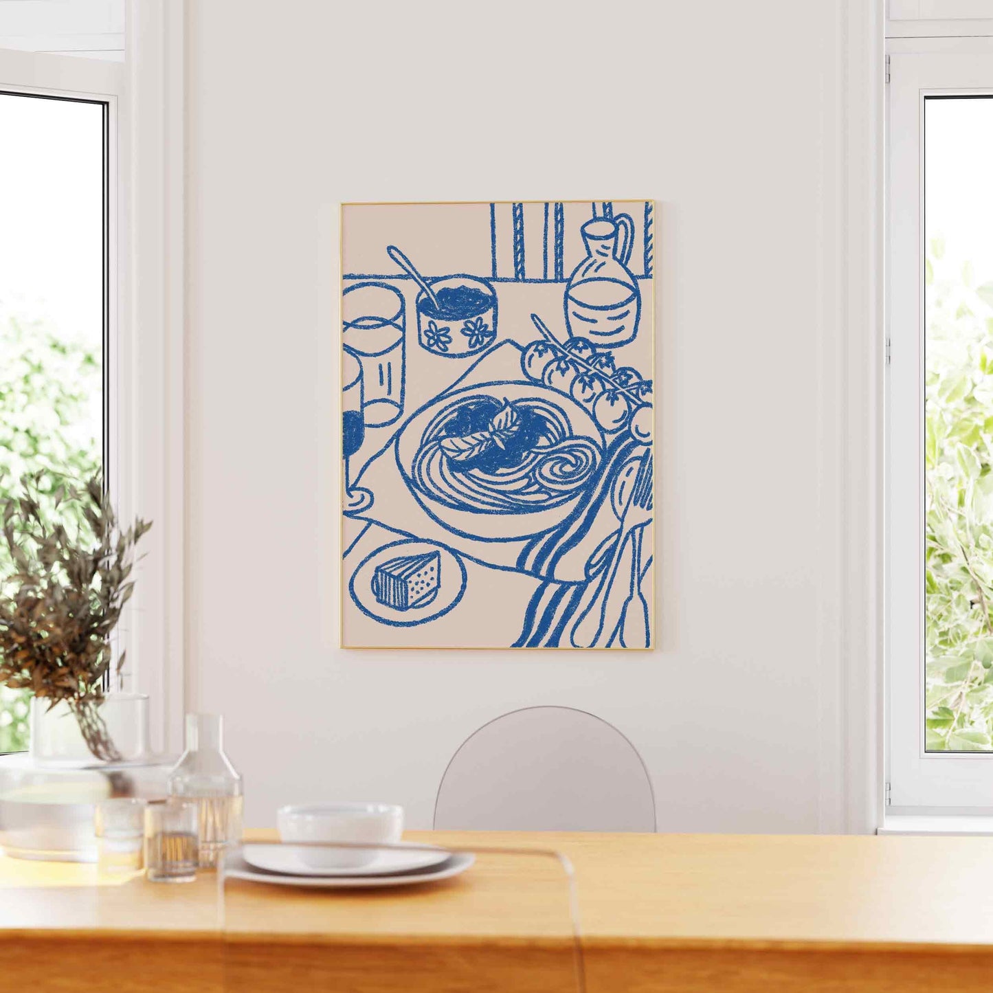 Pasta Wall Art Print