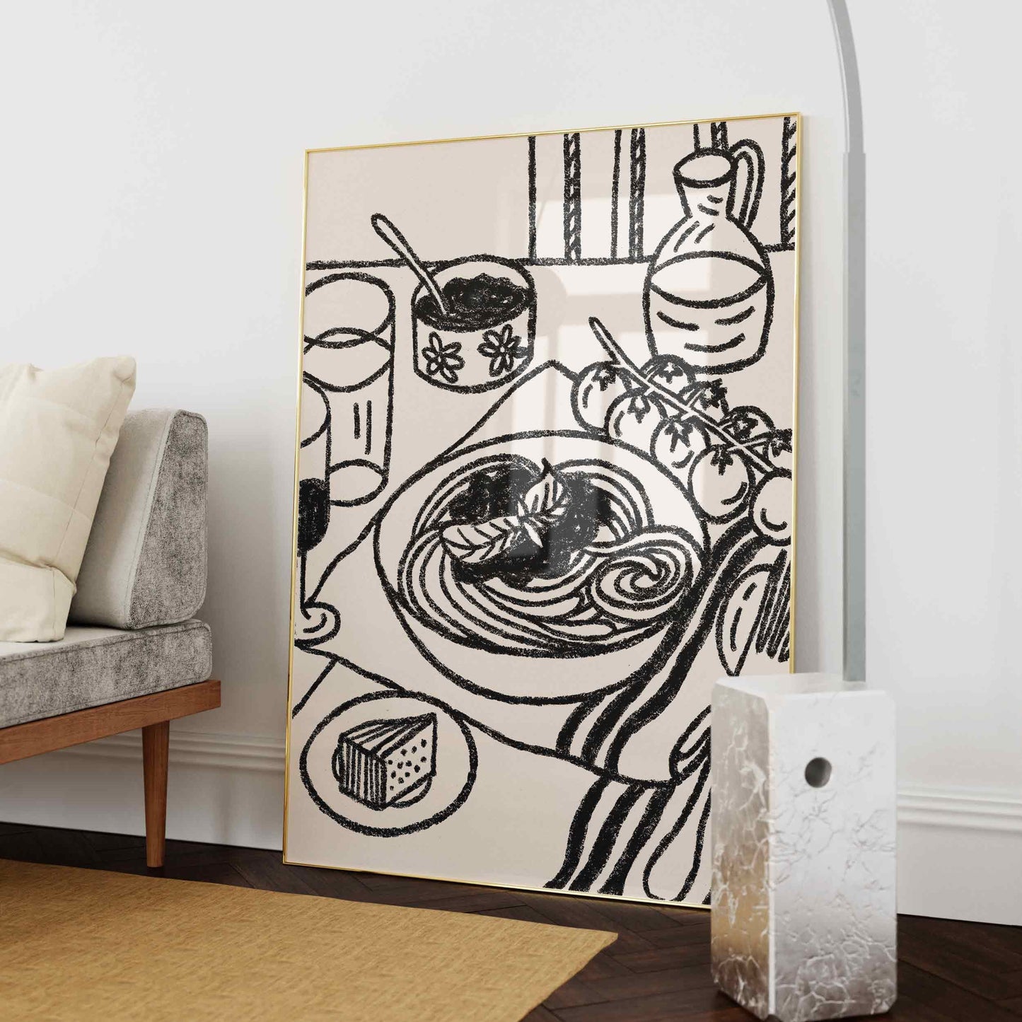 Pasta Wall Art Print