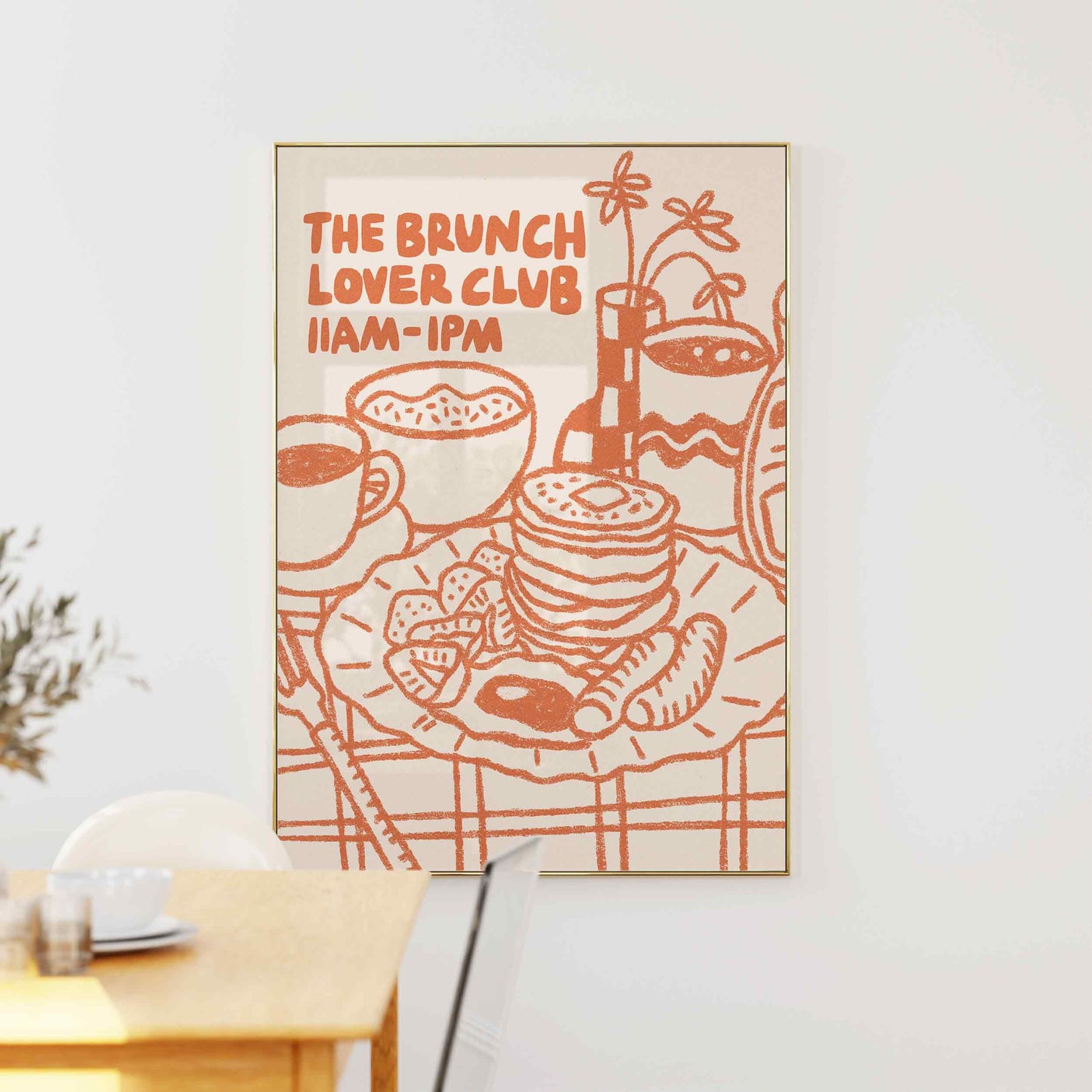 The Brunch Lover Club Print