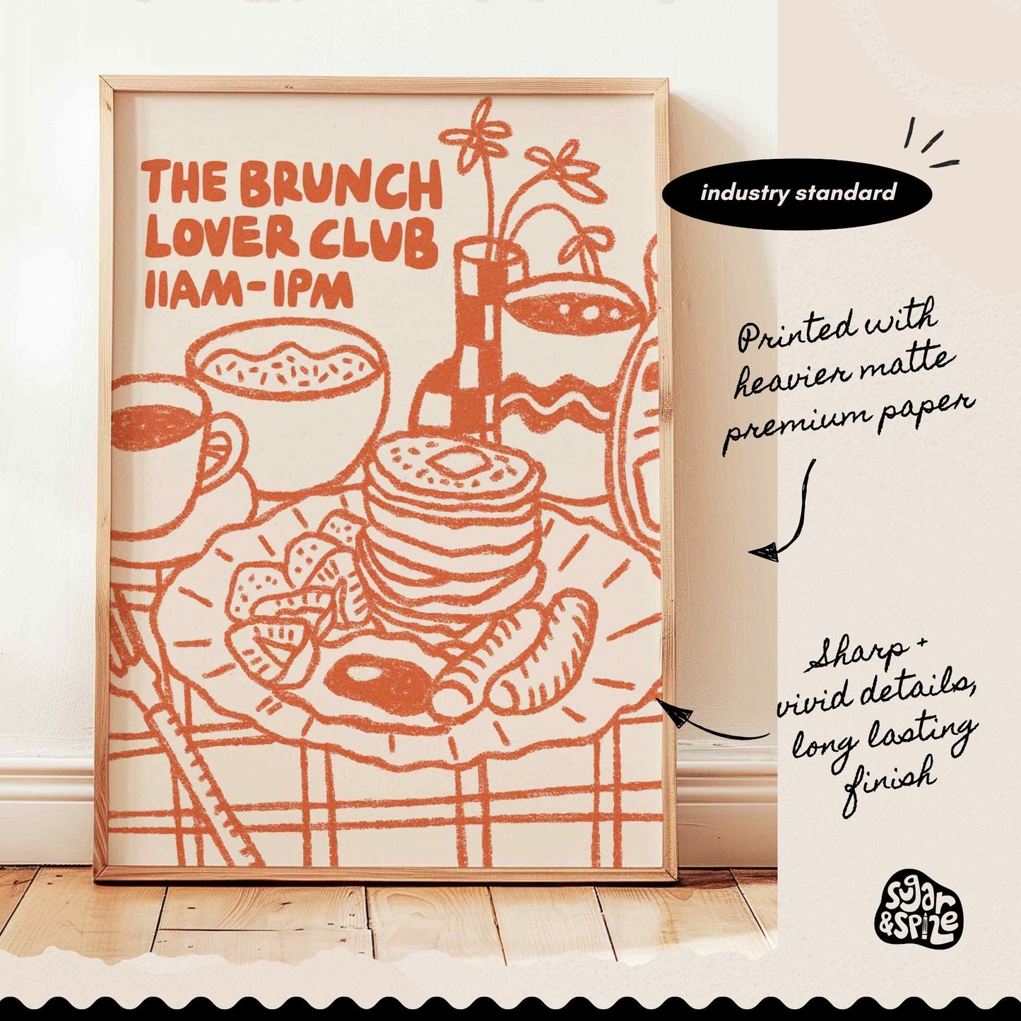 The Brunch Lover Club Print