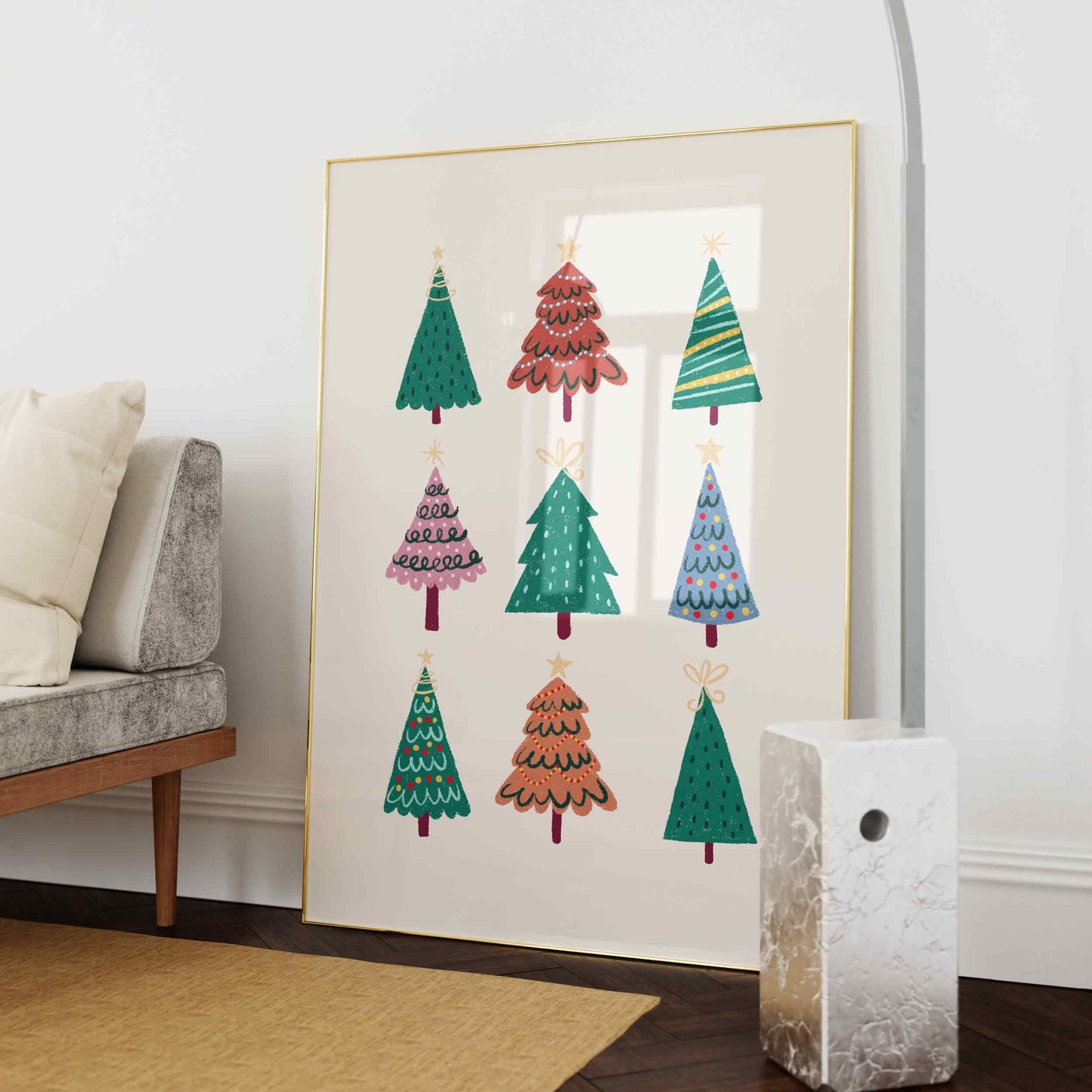 Christmas Tree Print