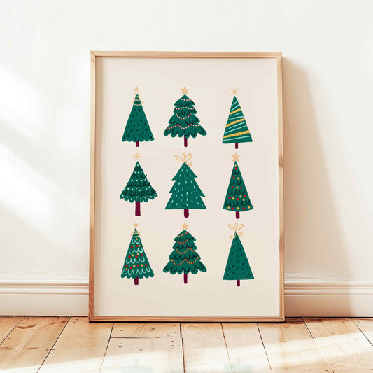 Christmas Tree Print