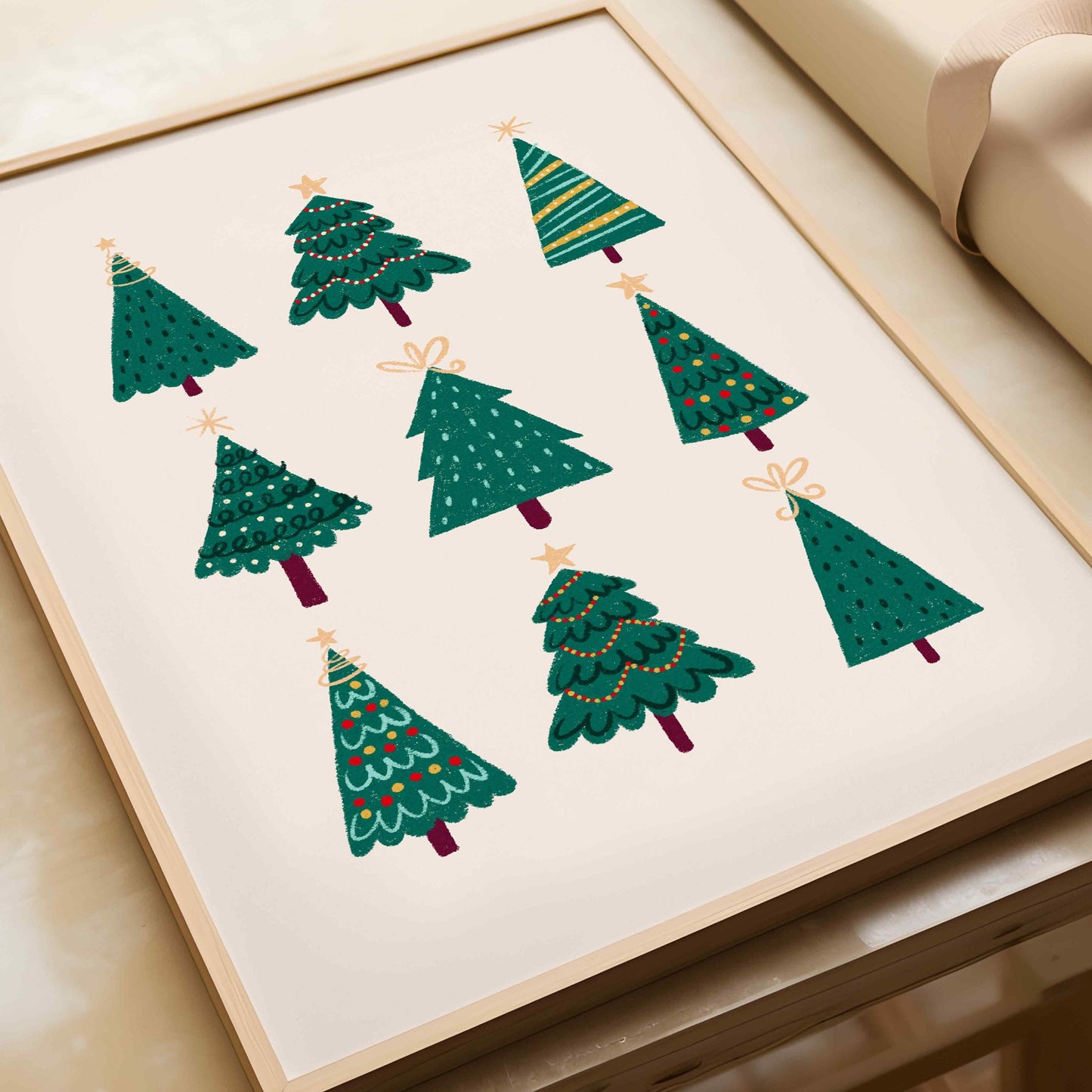 Christmas Tree Print