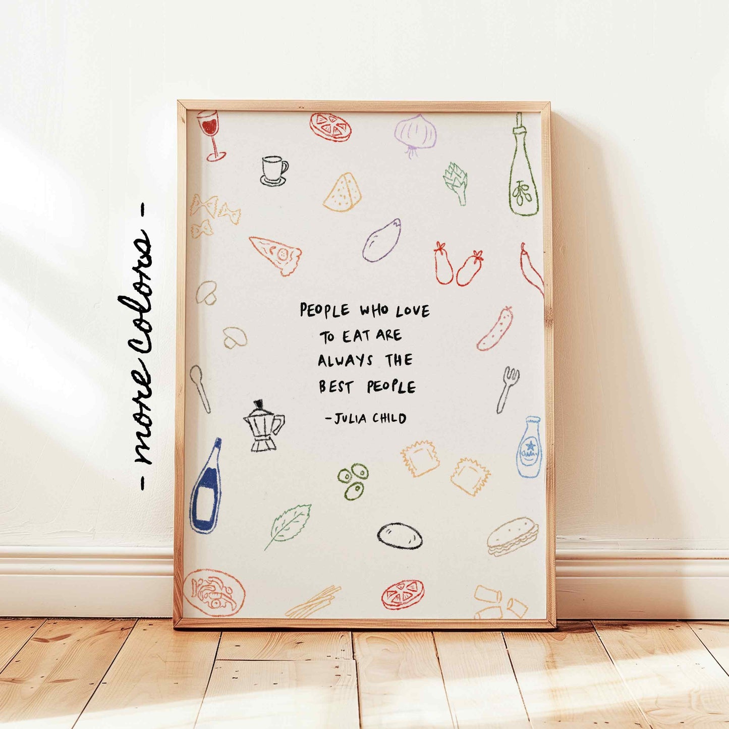 Julia Child Quote Print