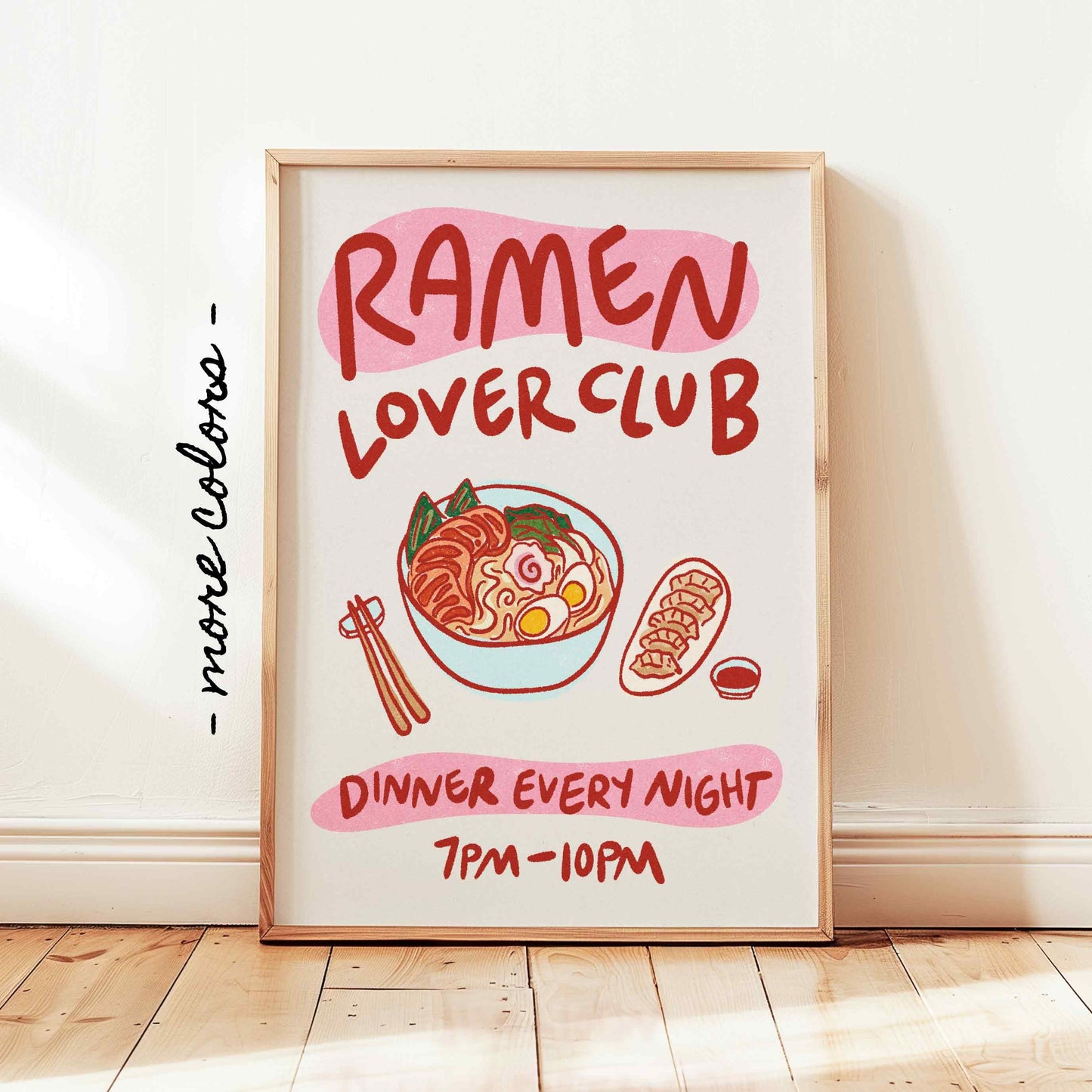 Ramen Lover Club Print