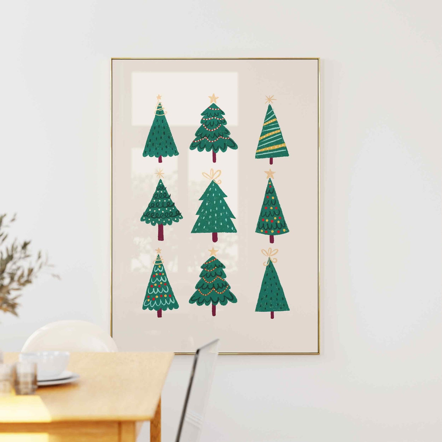 Christmas Tree Print