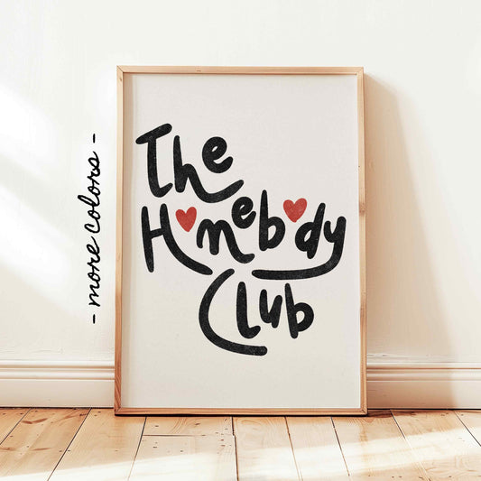 The Homebody Club Print