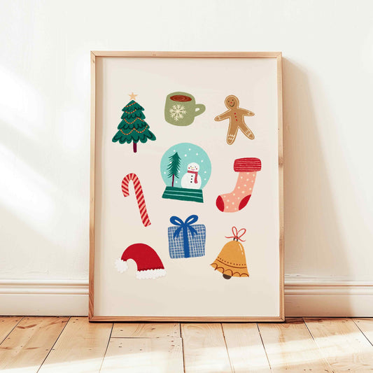 Christmas Decorations Print