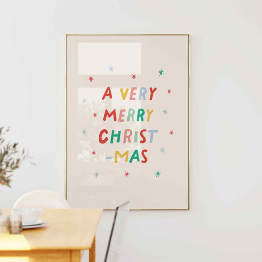 A Very Merry Christmas Print