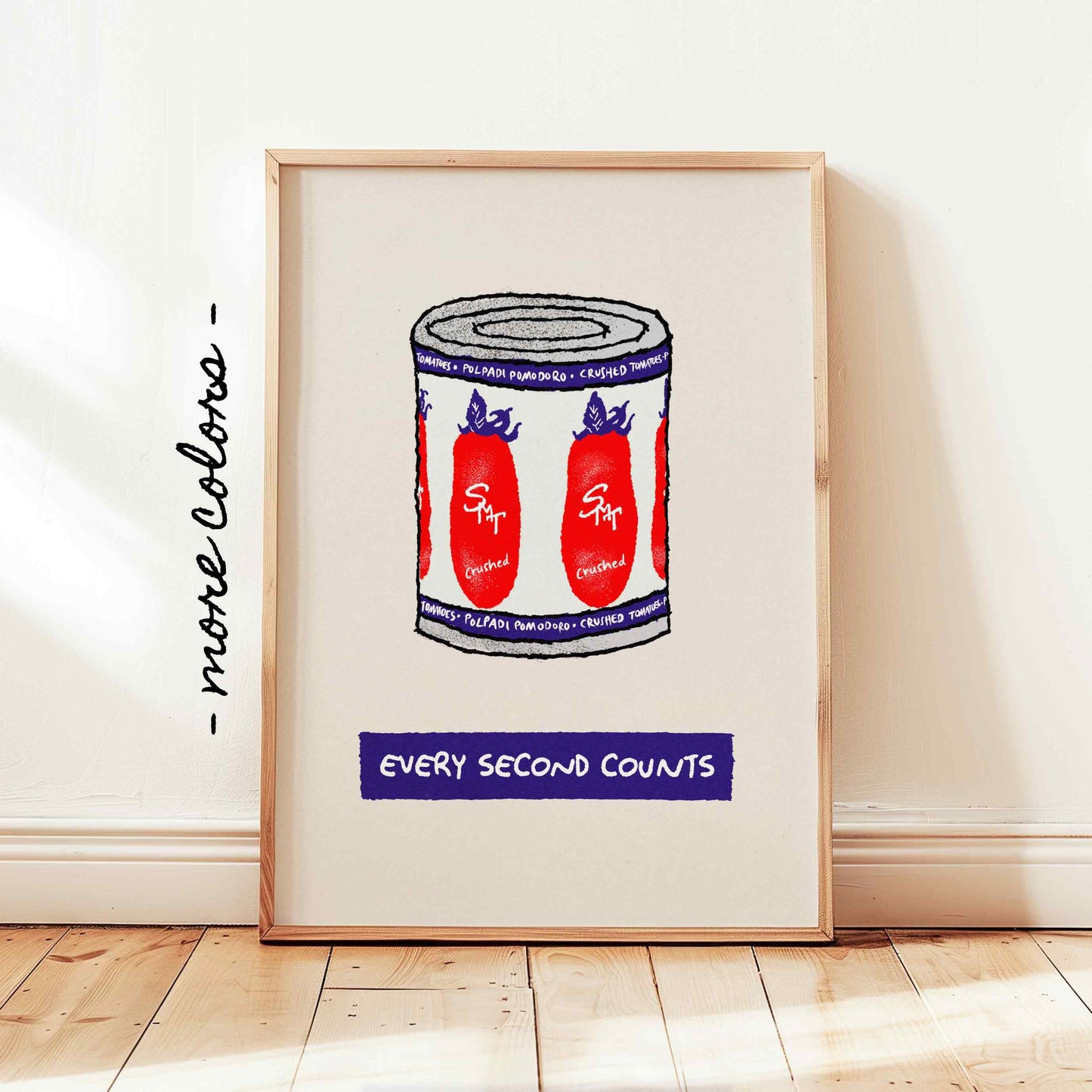Every Second Counts Print